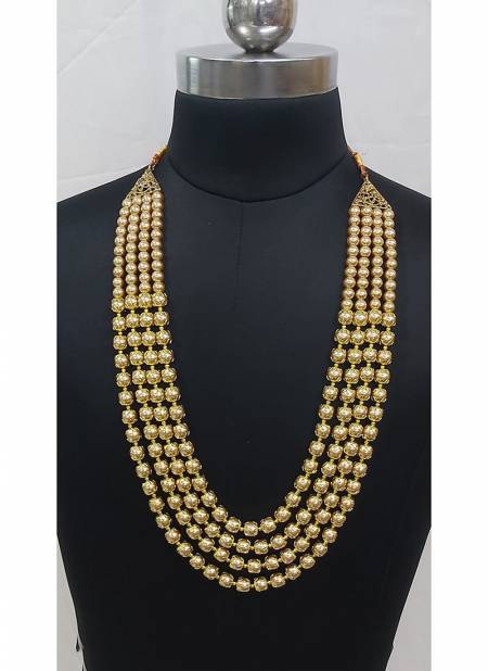 Golden Mala Indian Sparkly Designer For Party And Functions Wedding Wear Latest New Collection 1240